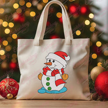 Cute Christmas Snowman Machine Embroidery Design
