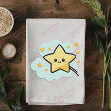 Cute Stars Embroidery Design