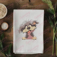 Crazy Playful Dog Machine Embroidery Design