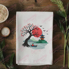 Japanese Serenity Embroidery Design