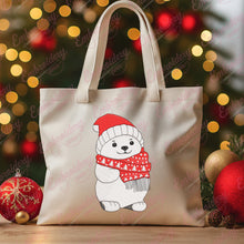 Christmas Polar Bear Embroidery Design