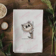 Cute Peeking Cat Machine Embroidery Design