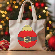 Santa's Belly Bauble Christmas Embroidery Design