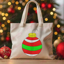 Christmas Striped Ball Embroidery Design