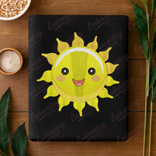 Kawaii Sun Embroidery Design