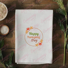 Thanksgiving Day Holiday Embroidery Pattern