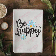 Be Happy Machine Embroidery Design