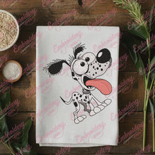 Funny Dalmatian Dog Embroidery Design