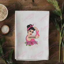 Breast Cancer Survivor Strong Embroidery Design