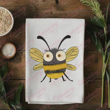 Funny Bee Embroidery Design