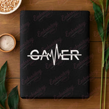 Gamer Heartbeat Embroidery Design