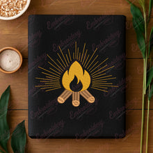 Campfire Embroidery Design