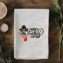 Happy Turkey Day Embroidery Design
