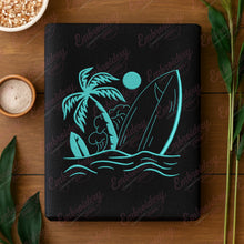 Surfboard Machine Embroidery Design