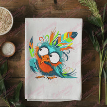 Crazy Colorful Bird Clipart Embroidery Design