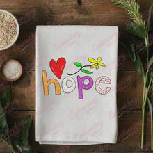 Hope Embroidery Design