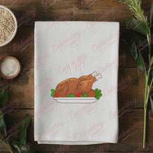 Thanksgiving Roasted Turkey Machine Embroidery Design