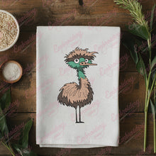 Cute Ostrich Bird Embroidery Design