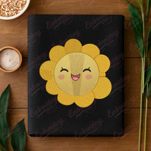 Smiling Sun Embroidery Design