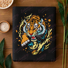Tiger Hoop Art Embroidery Design