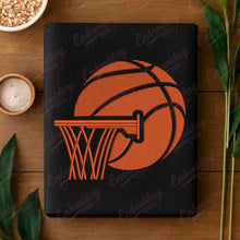 Basket Ball Embroidery Design