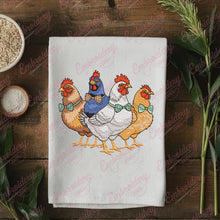 Cute Chickens Machine Embroidery Design