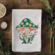 Green Mushroom Machine Embroidery Design