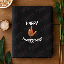 Cute Thanksgiving Turkey Quote Embroidery File