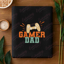 Gamer Dad Embroidery Design