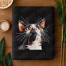 Cute Pussy Cat Embroidery Design