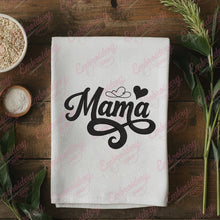 Mama Typography Machine Embroidery Design