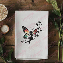 Angel Butterfly Embroidery Design