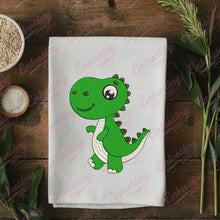 Funny Dinosaur Embroidery Design