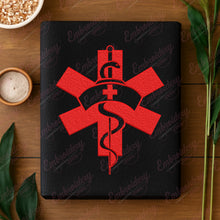 Star of Life Nursing Embroidery Design