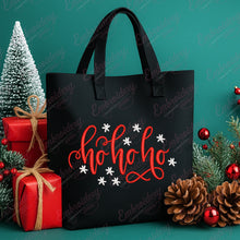 Christmas Ho Ho Ho Word Embroidery Design