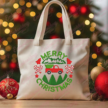 Christmas Tree Truck Embroidery Design