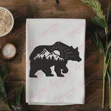 Bear Mountain Embroidery Design