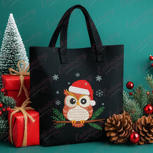 Christmas Snowy Owl Embroidery Design