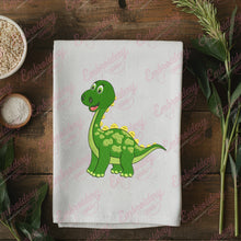 Funny Dinosaur Embroidery Design