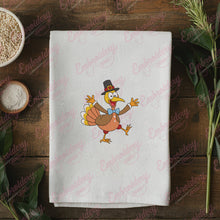Funny Dancing Turkey Thanksgiving Embroidery Design