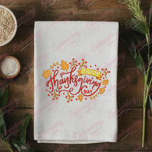 Happy Thanksgiving Day Machine Embroidery Design