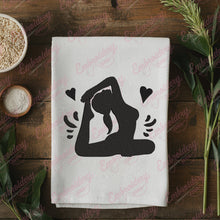 Yoga Girl Embroidery Design