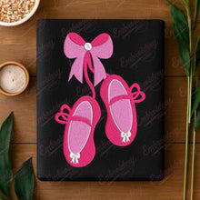 Ballet Shoes Embroidery Design
