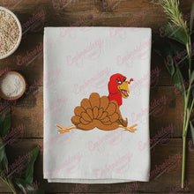 Thanksgiving Turkey Cartoon Embroidery Pattern