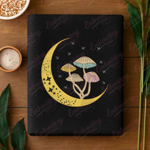 Mushroom Moon Embroidery Design