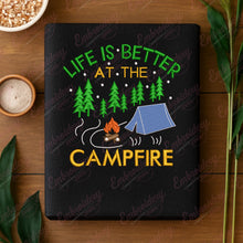 Life Is Better at The Campfire Embroidery Design