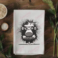 Grumpy Gorilla Embroidery Design