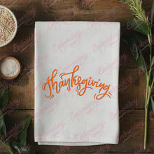 Happy Thanksgiving Day Embroidery Machine File