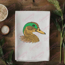 Duck Face Embroidery Design