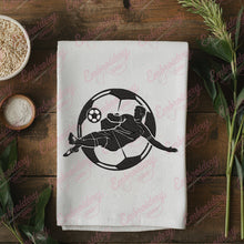 Soccer Player Embroidery Design